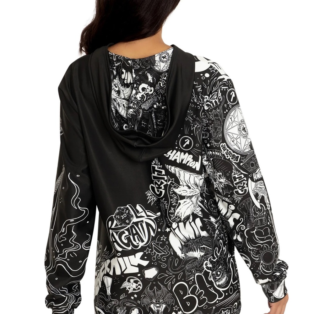 Blackmilk D&D Graffiti Graphic Hoodie